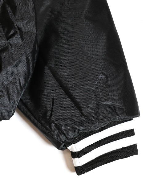 SUNNY  SPORTS（サニースポーツ）の「SUNNY SPORTS/サニースポーツ YALE STADIUM JACKET MADE BY A.S.Wイェールスタジアムジャケット 米国製（スタジャン・メンズ・ブラック・LARGE/X-LARGE/XX-LARGE）」の18枚目の写真