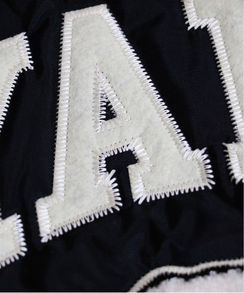 SUNNY  SPORTS（サニースポーツ）の「SUNNY SPORTS/サニースポーツ YALE STADIUM JACKET MADE BY A.S.Wイェールスタジアムジャケット 米国製（スタジャン・メンズ・ブラック・LARGE/X-LARGE/XX-LARGE）」の4枚目の写真