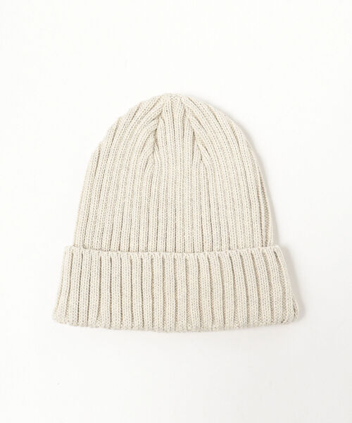 International Gallery BEAMS（インターナショナルギャラリービームス）の「＜MEN＞KIJIMA TAKAYUKI / コットンニット ワッチキャップ（ニットキャップ/ビーニー・メンズ・ブラック系その他2/ブラック/ブラウン・FREE）」の5枚目の写真