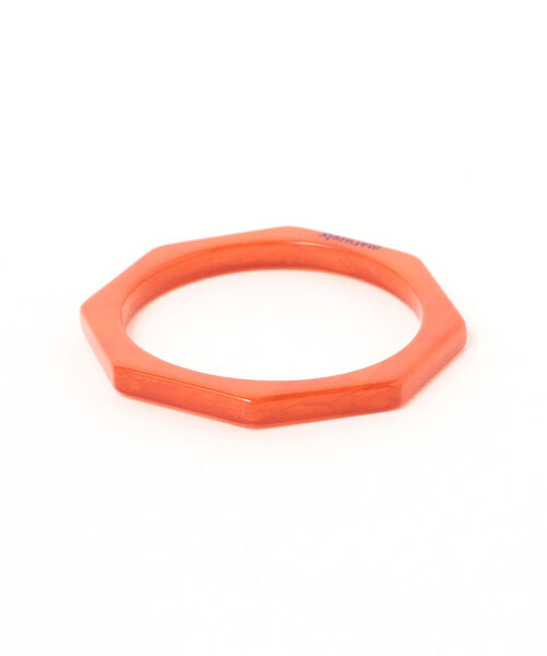 BEAMS BOY(ビームスボーイ)の「maturely / Octagon Bangle(バングル/リストバンド・レディース・イエロー/レッド/ブルー・ONE SIZE)」の6枚目の写真