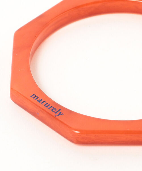 BEAMS BOY(ビームスボーイ)の「maturely / Octagon Bangle(バングル/リストバンド・レディース・イエロー/レッド/ブルー・ONE SIZE)」の7枚目の写真