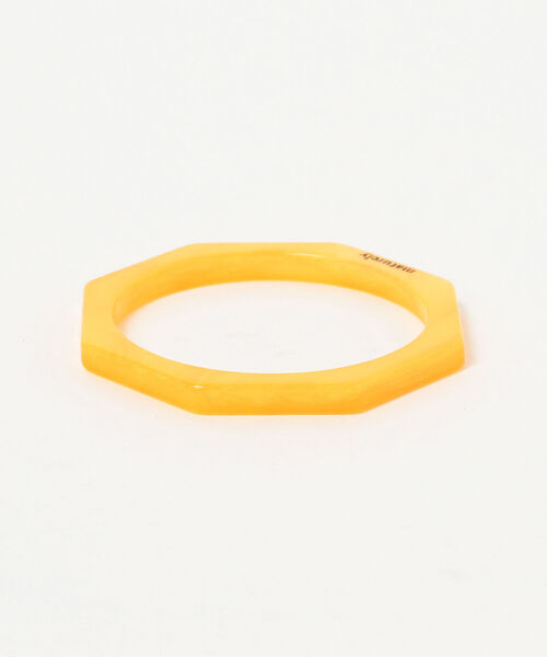 BEAMS BOY(ビームスボーイ)の「maturely / Octagon Bangle(バングル/リストバンド・レディース・イエロー/レッド/ブルー・ONE SIZE)」の5枚目の写真