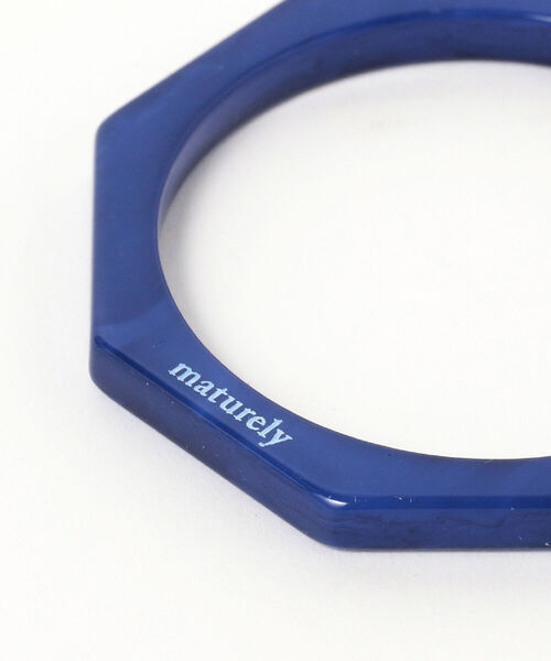 BEAMS BOY(ビームスボーイ)の「maturely / Octagon Bangle(バングル/リストバンド・レディース・イエロー/レッド/ブルー・ONE SIZE)」の9枚目の写真