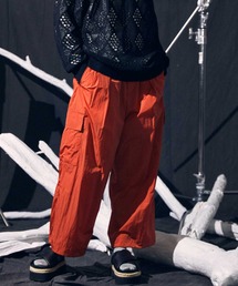 《ユニセックスアイテム》タフタビンテージワイドカーゴパンツ 【MAISON SPECIAL/メゾンスペシャル】