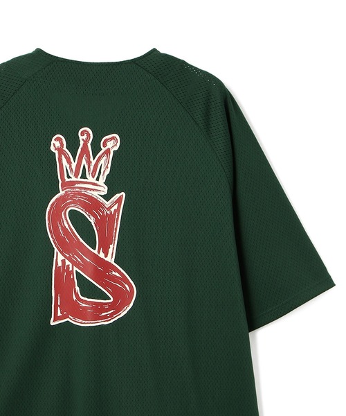 schott（ショット）の「【WEB LIMITED】Schott/ショット/BASEBALL SHIRT/ベースボールシャツ（シャツ/ブラウス・メンズ・ブラック/ダークグリーン/その他/ホワイト・MEDIUM/LARGE/X-LARGE）」の10枚目の写真