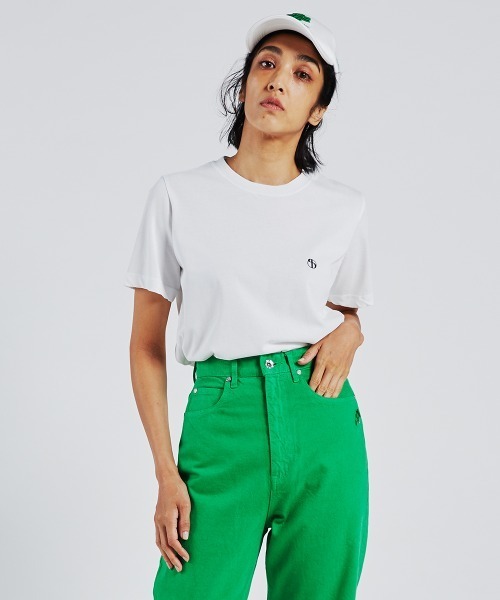 DOUBLE STANDARD CLOTHING(ダブルスタンダードクロージング)の「グラフィックTシャツ(Tシャツ/カットソー・レディース・オフホワイト/モカ/ピンク・FREE)」の2枚目の写真