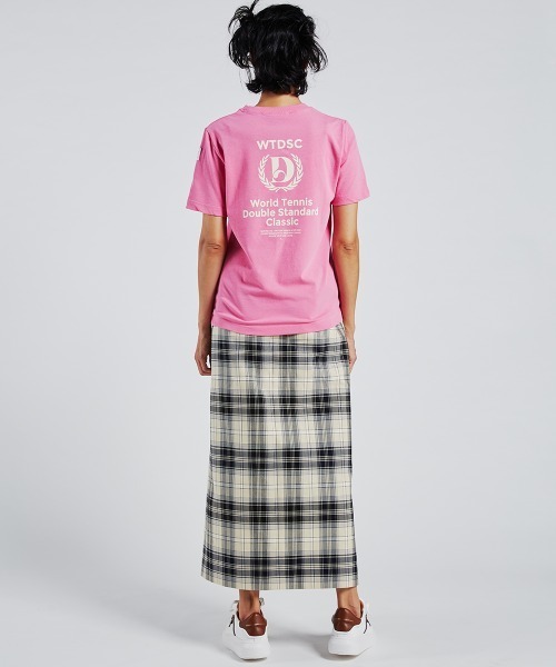 DOUBLE STANDARD CLOTHING(ダブルスタンダードクロージング)の「グラフィックTシャツ(Tシャツ/カットソー・レディース・オフホワイト/モカ/ピンク・FREE)」の18枚目の写真