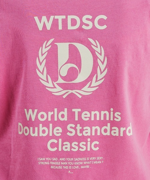 DOUBLE STANDARD CLOTHING(ダブルスタンダードクロージング)の「グラフィックTシャツ(Tシャツ/カットソー・レディース・オフホワイト/モカ/ピンク・FREE)」の10枚目の写真