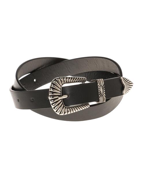 INGNI（イング）の「ウエスタンバックルベルト／A（ベルト・レディース・ブラック/クリア・ONE SIZE）」の3枚目の写真