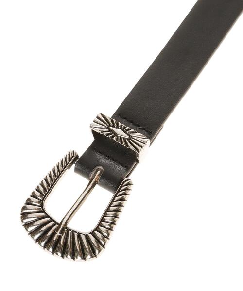 INGNI（イング）の「ウエスタンバックルベルト／A（ベルト・レディース・ブラック/クリア・ONE SIZE）」の4枚目の写真