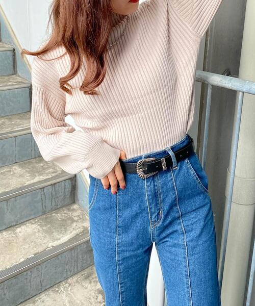 INGNI（イング）の「ウエスタンバックルベルト／A（ベルト・レディース・ブラック/クリア・ONE SIZE）」の7枚目の写真