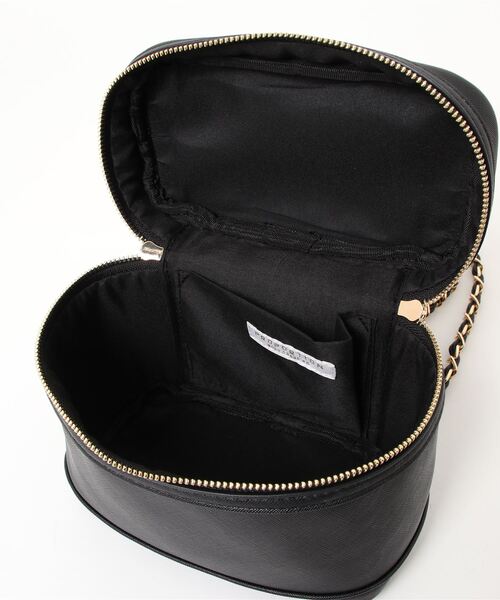 EDIT COLOGNE（エディットコロン）の「【美人百花4月号掲載商品】バニティ－ショルダーバッグ（ショルダーバッグ・レディース・ブルー/ブラック/ブラック系その他・ﾌﾘ-）」の6枚目の写真