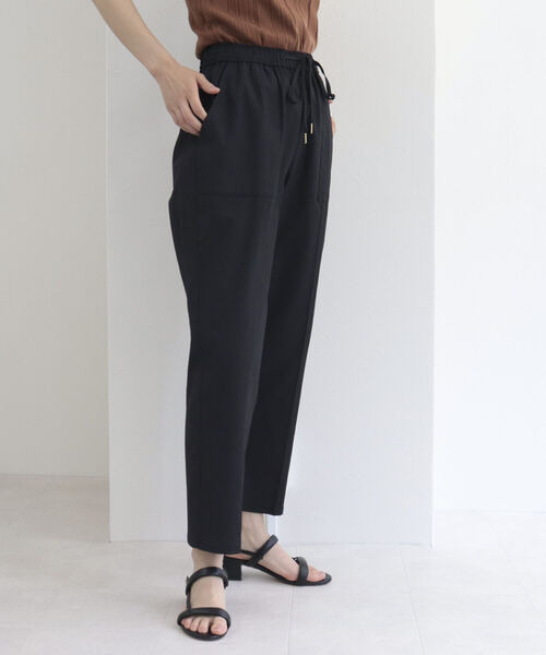 fredy emue（フレディエミュ）の「[新色追加]ドライオックス テーパードパンツ（その他パンツ・レディース・カーキ/グリーン/ピンク/ブラック/オフホワイト/オレンジ/ブルー・36/38/34）」の3枚目の写真