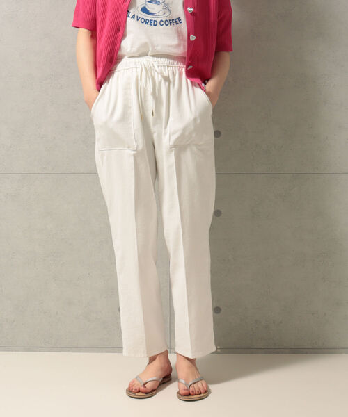 fredy emue（フレディエミュ）の「[新色追加]ドライオックス テーパードパンツ（その他パンツ・レディース・カーキ/グリーン/ピンク/ブラック/オフホワイト/オレンジ/ブルー・36/38/34）」の21枚目の写真