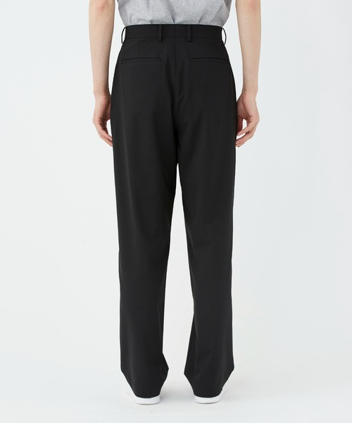 youji yamamoto タック 極太ウール ワイドパンツ ネイビー ヨウジヤマモト ファムYohji Yamamoto FEMME ウールタックパンツ