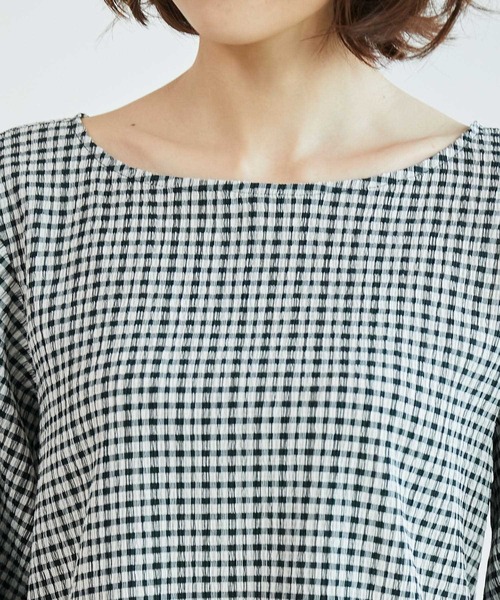 ROPE' / ロペ ビエラチェックブラウス ROPE'｜ビエラチェックブラウス | Rakuten Fashion(楽天