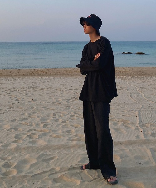 スラックス ASCLO Stripe Back Banding Slacks (3color) ASCLO Stripe Back Banding Slacks (3color) - ASCLO | 60
