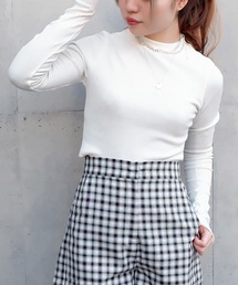 SPIRALGIRL | プチハイ長袖リブトップス(Tシャツ/カットソー)