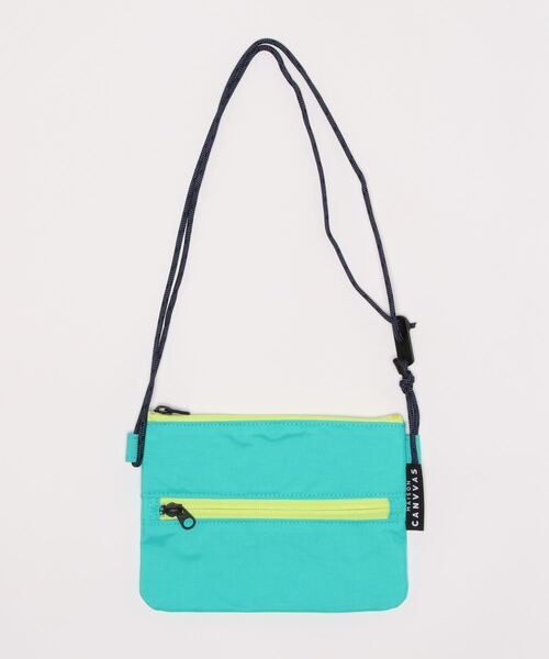 MAISON CANVVAS（メゾンキャンバス）の「【MAISON CANVVAS】ミニショルダーバッグ（ショルダーバッグ・レディース・クリアグリーン/プラム/PINK・FREE）」の2枚目の写真