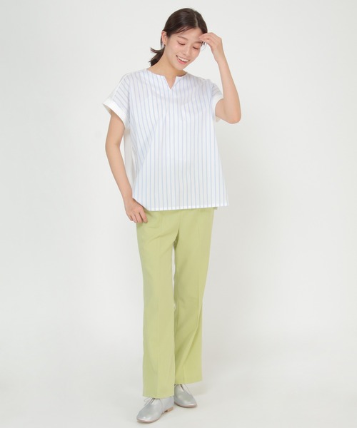 LBC(エルビーシー)の「TRセミフレアパンツ(その他パンツ・レディース・ライトグレー/ブラック/ライム・M/L)」の21枚目の写真
