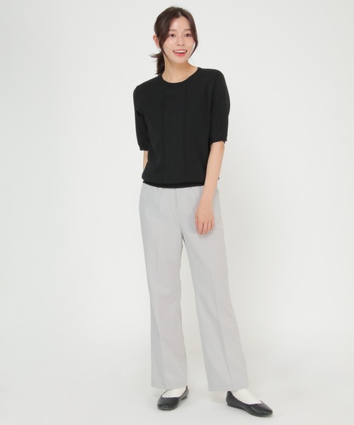LBC(エルビーシー)の「TRセミフレアパンツ(その他パンツ・レディース・ライトグレー/ブラック/ライム・M/L)」の22枚目の写真