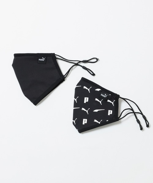 PUMA（プーマ）の「PUMA/プーマ　 CORE フェイスマスク(Set of 2)（54141）（マスク・メンズ・ブラック・ONE SIZE）」の18枚目の写真