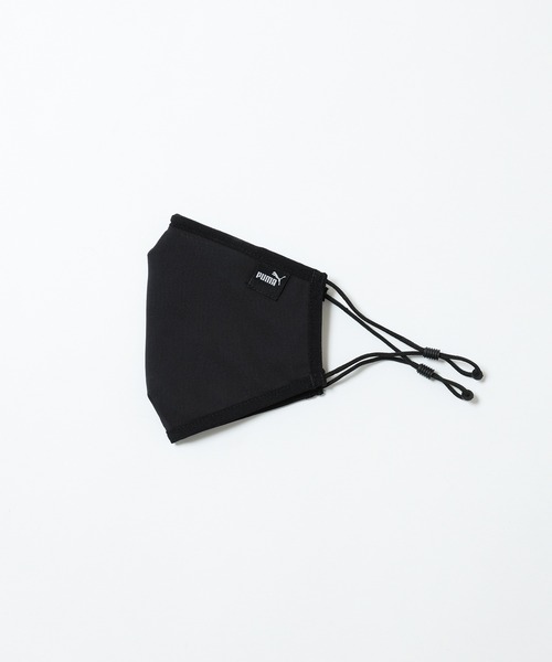PUMA（プーマ）の「PUMA/プーマ　 CORE フェイスマスク(Set of 2)（54141）（マスク・メンズ・ブラック・ONE SIZE）」の2枚目の写真