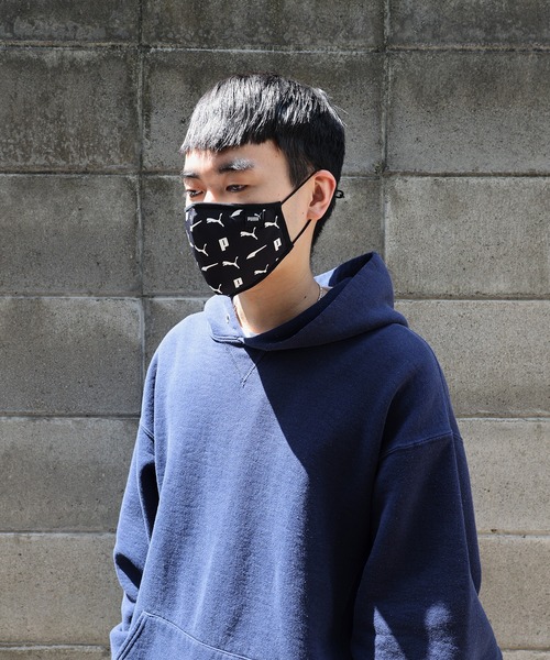 PUMA（プーマ）の「PUMA/プーマ　 CORE フェイスマスク(Set of 2)（54141）（マスク・メンズ・ブラック・ONE SIZE）」の21枚目の写真