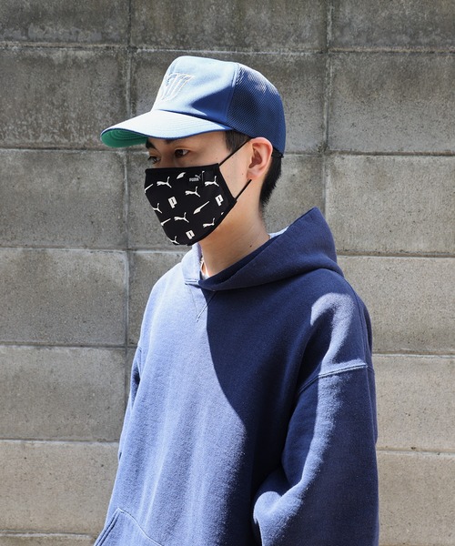 PUMA（プーマ）の「PUMA/プーマ　 CORE フェイスマスク(Set of 2)（54141）（マスク・メンズ・ブラック・ONE SIZE）」の22枚目の写真