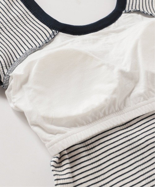 MILLER(ミラー)の「【MILLER/ミラー】カップ付きフレンチスリーブTシャツ(Tシャツ/カットソー・レディース・ライトブルー/ネイビー/イエロー/オレンジ・FREE)」の10枚目の写真