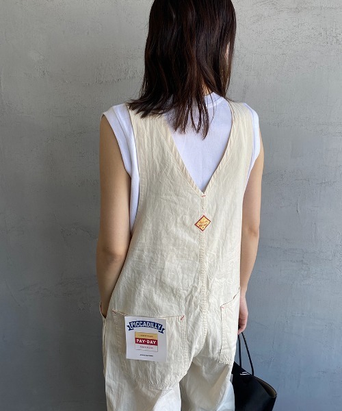 HANES（ヘインズ）の「[HANES/ヘインズ] 2P ジャパンフィット ノースリーブパックTシャツ（Tシャツ/カットソー・レディース・ホワイト×ブラック/ホワイト×グレー・M/L）」の10枚目の写真