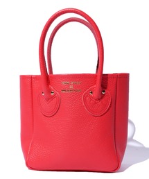 YOUNG & OLSEN/ヤングアンドオルセン EMBOSSED LEATHER TOTE XS レザーハンドバッグ ミニバッグ 2026新作 再入荷