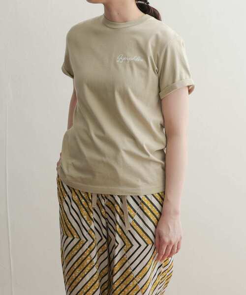 URBAN RESEARCH DOORS（アーバンリサーチドアーズ）の「GYMPHLEX　COMBED COTTON JERSEY T-SHIRTS（Tシャツ/カットソー・レディース・ホワイト/ブラック/ベージュ/ホワイト系その他/レッド系その他・12）」の10枚目の写真