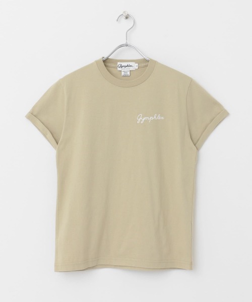 URBAN RESEARCH DOORS（アーバンリサーチドアーズ）の「GYMPHLEX　COMBED COTTON JERSEY T-SHIRTS（Tシャツ/カットソー・レディース・ホワイト/ブラック/ベージュ/ホワイト系その他/レッド系その他・12）」の16枚目の写真