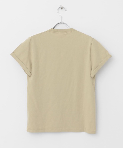 URBAN RESEARCH DOORS（アーバンリサーチドアーズ）の「GYMPHLEX　COMBED COTTON JERSEY T-SHIRTS（Tシャツ/カットソー・レディース・ホワイト/ブラック/ベージュ/ホワイト系その他/レッド系その他・12）」の19枚目の写真