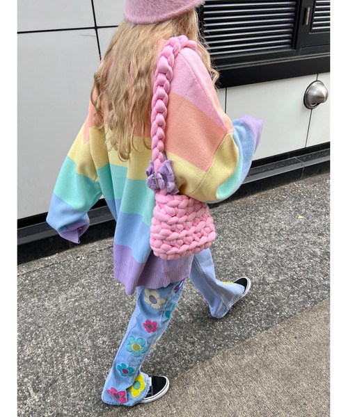 WC(ダブル シー)の「フラワーワッペンデニムパンツ(デニムパンツ・レディース・その他1・FREE)」の22枚目の写真