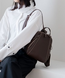 Jamale（ジャマレ）の「[Jamale]牛革レザーリュック日本製（バックパック/リュック）」