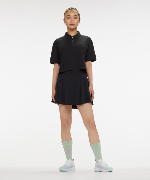 NIKE（ナイキ）の「ナイキ ポロ ウィメンズポロ / The Nike Polo Women's Polo（ポロシャツ・レディース・ブラック/ホワイト・S/M/L/XL/XS/2XL）」の19枚目の写真