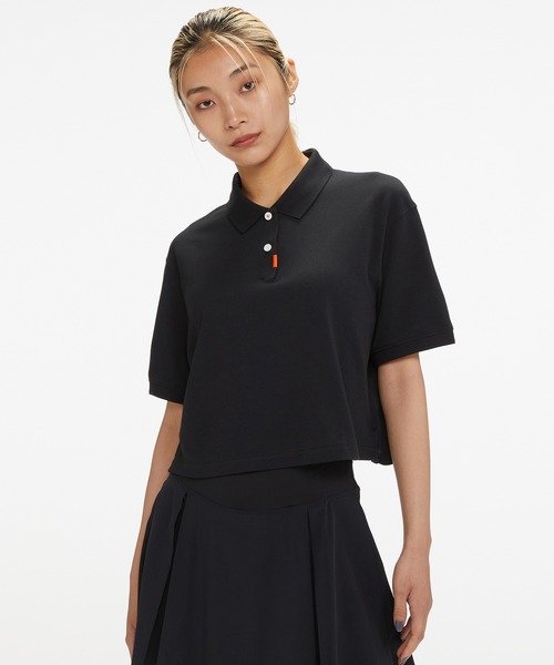 NIKE（ナイキ）の「ナイキ ポロ ウィメンズポロ / The Nike Polo Women's Polo（ポロシャツ・レディース・ブラック/ホワイト・S/M/L/XL/XS/2XL）」の18枚目の写真