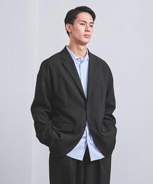 EN ROUTE | <EN ROUTE(アンルート)> ポリエステル ドロップショルダー 2ボタン ジャケット(テーラードジャケット)