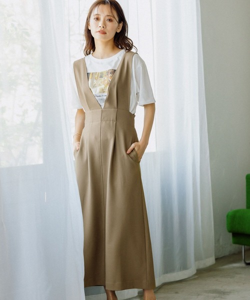 mysty woman（ミスティウーマン）の「コラボフォトプリントレギュラーTシャツ 294683（Tシャツ/カットソー・レディース・ホワイト系2/ホワイト系5/ホワイト系8・FREE）」の19枚目の写真