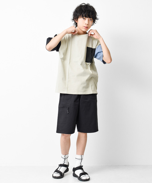 RAT EFFECT(ラットエフェクト)の「クライミングハーフパンツ(その他パンツ・キッズ・チャコールグレー/ブラック/カーキ/ライトベージュ・120/130/140/150/160/170)」の10枚目の写真