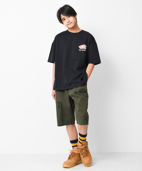 RAT EFFECT(ラットエフェクト)の「クライミングハーフパンツ(その他パンツ・キッズ・チャコールグレー/ブラック/カーキ/ライトベージュ・120/130/140/150/160/170)」の5枚目の写真