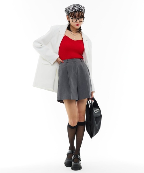 Narcissus(ナルシス)の「【Narsissus】ショートパンツ(その他パンツ・レディース・グレー/ブラック・FREE)」の11枚目の写真