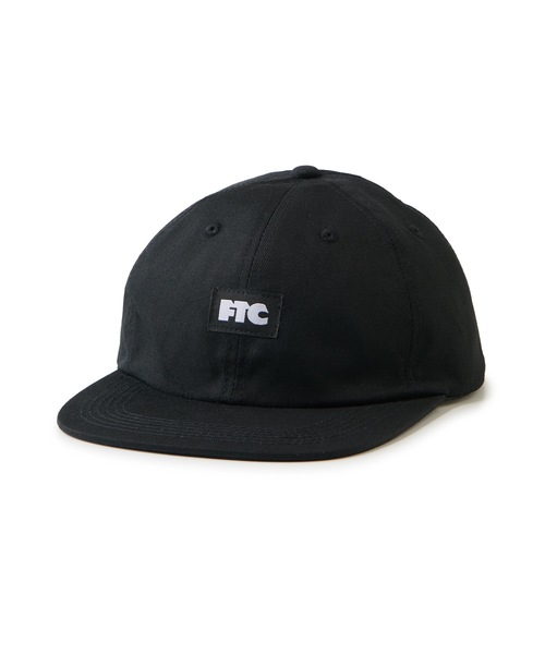 FTC（エフティーシー）の「SMALL LOGO 6 PANEL（キャップ・メンズ・オレンジ/ブラック・FREE）」の2枚目の写真