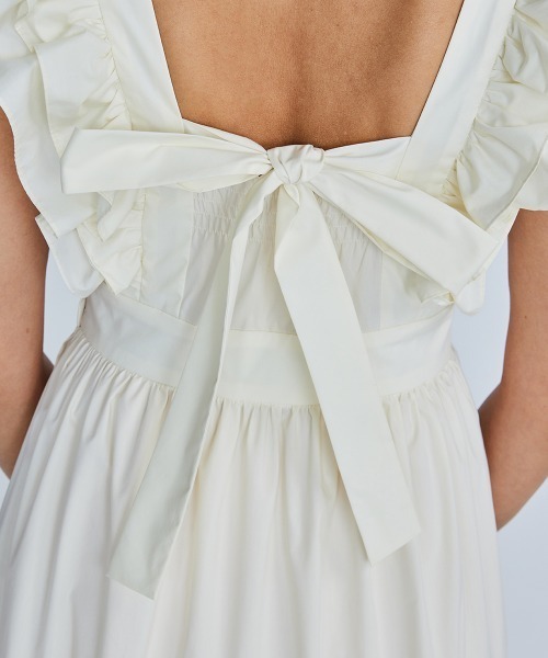 セール】ストレッチブロードマキシワンピース（ワンピース