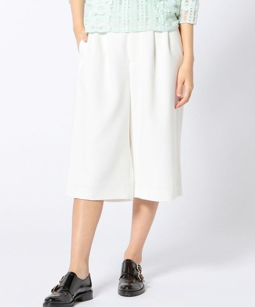 Another Edition（アナザーエディション）の「ライトスポンジクロス6分丈/AEBC　ライトスポンジクロス ６ブ◆（その他パンツ・レディース・オフホワイト/ブラック/ナチュラル・SMALL/MEDIUM）」の5枚目の写真