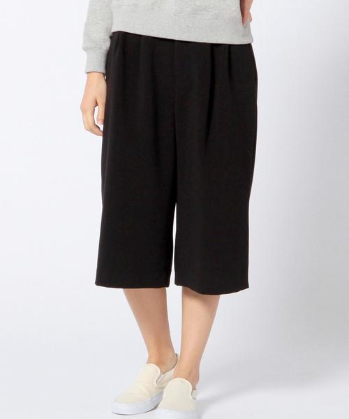 Another Edition（アナザーエディション）の「ライトスポンジクロス6分丈/AEBC　ライトスポンジクロス ６ブ◆（その他パンツ・レディース・オフホワイト/ブラック/ナチュラル・SMALL/MEDIUM）」の3枚目の写真