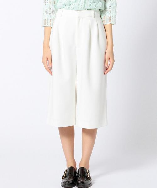 Another Edition（アナザーエディション）の「ライトスポンジクロス6分丈/AEBC　ライトスポンジクロス ６ブ◆（その他パンツ・レディース・オフホワイト/ブラック/ナチュラル・SMALL/MEDIUM）」の7枚目の写真