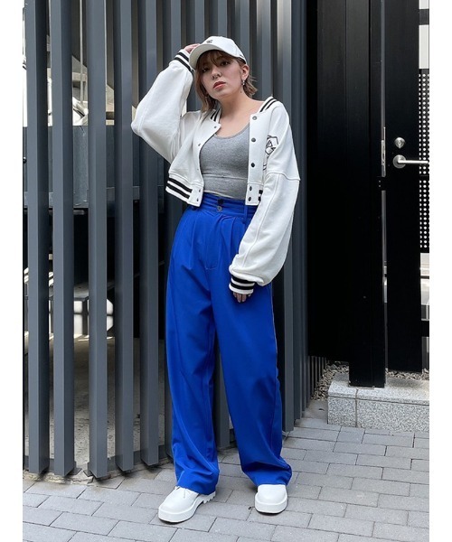 ENVYM(アンビー)の「ショートスタジャン(スタジャン・レディース・ホワイト/ブラック/ブルー・FREE)」の20枚目の写真
